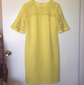 Yellow dress size 10